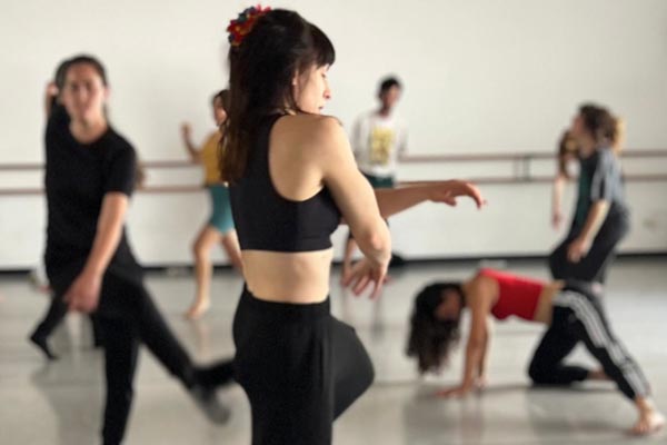 Actrices en wokshop de Marina Otero