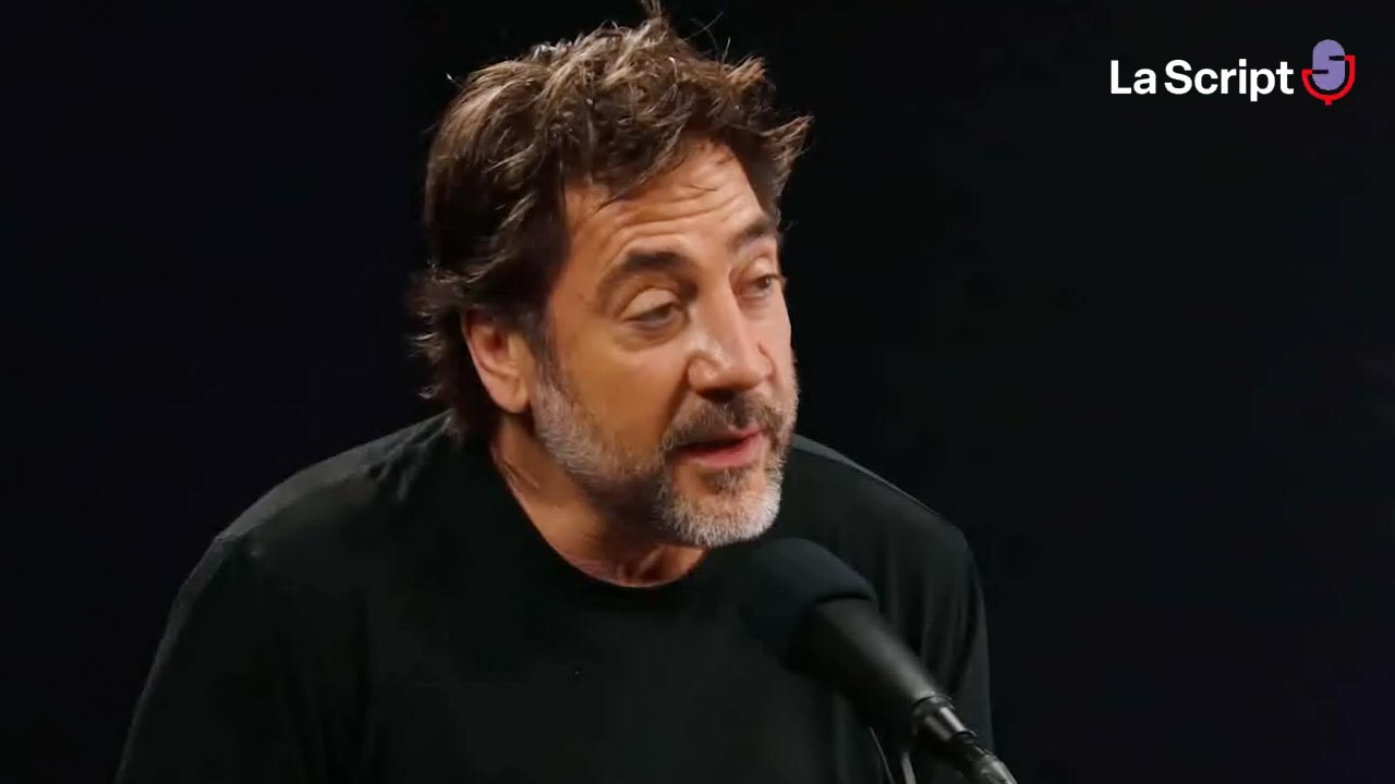 Jabier Bardem en el podcast de La Script